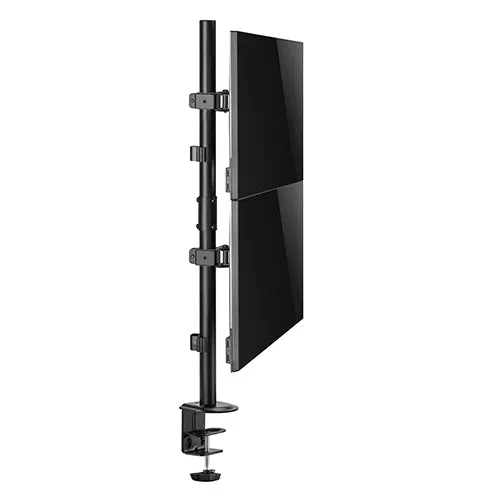 Vertical Dual-Monitor Steel Articulating Monitor Mount - SH 120 C02V (Fits Most 17" ~ 32")