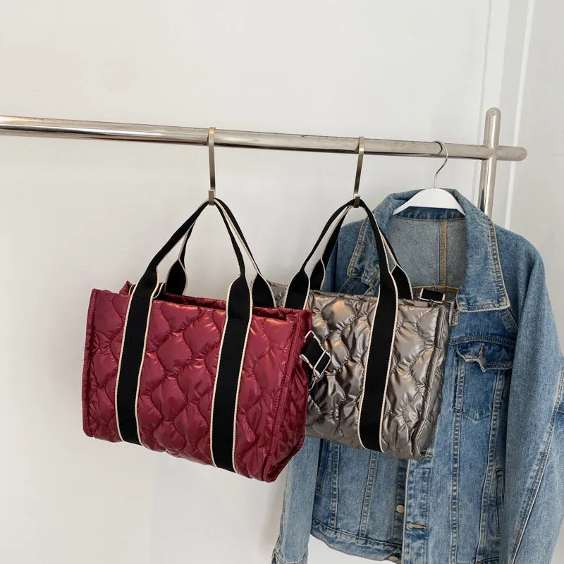Wholesale Space Cotton Tote Bags, Down Jacket Bags