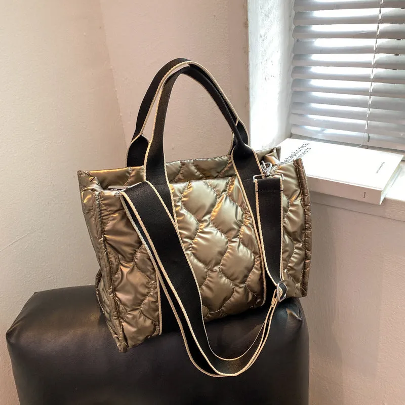 Wholesale Space Cotton Tote Bags, Down Jacket Bags