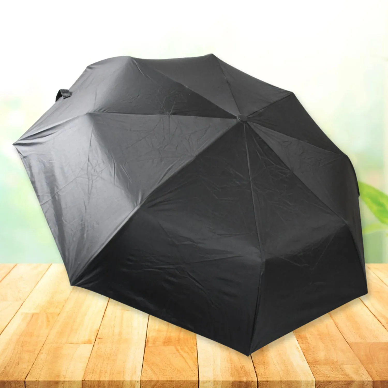 Windproof & Rainproof Umbrella with Steel Shaft