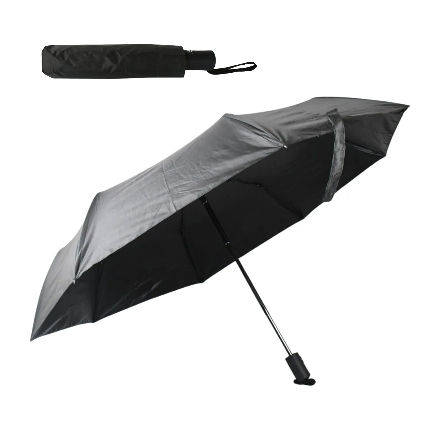 Windproof & Rainproof Umbrella with Steel Shaft