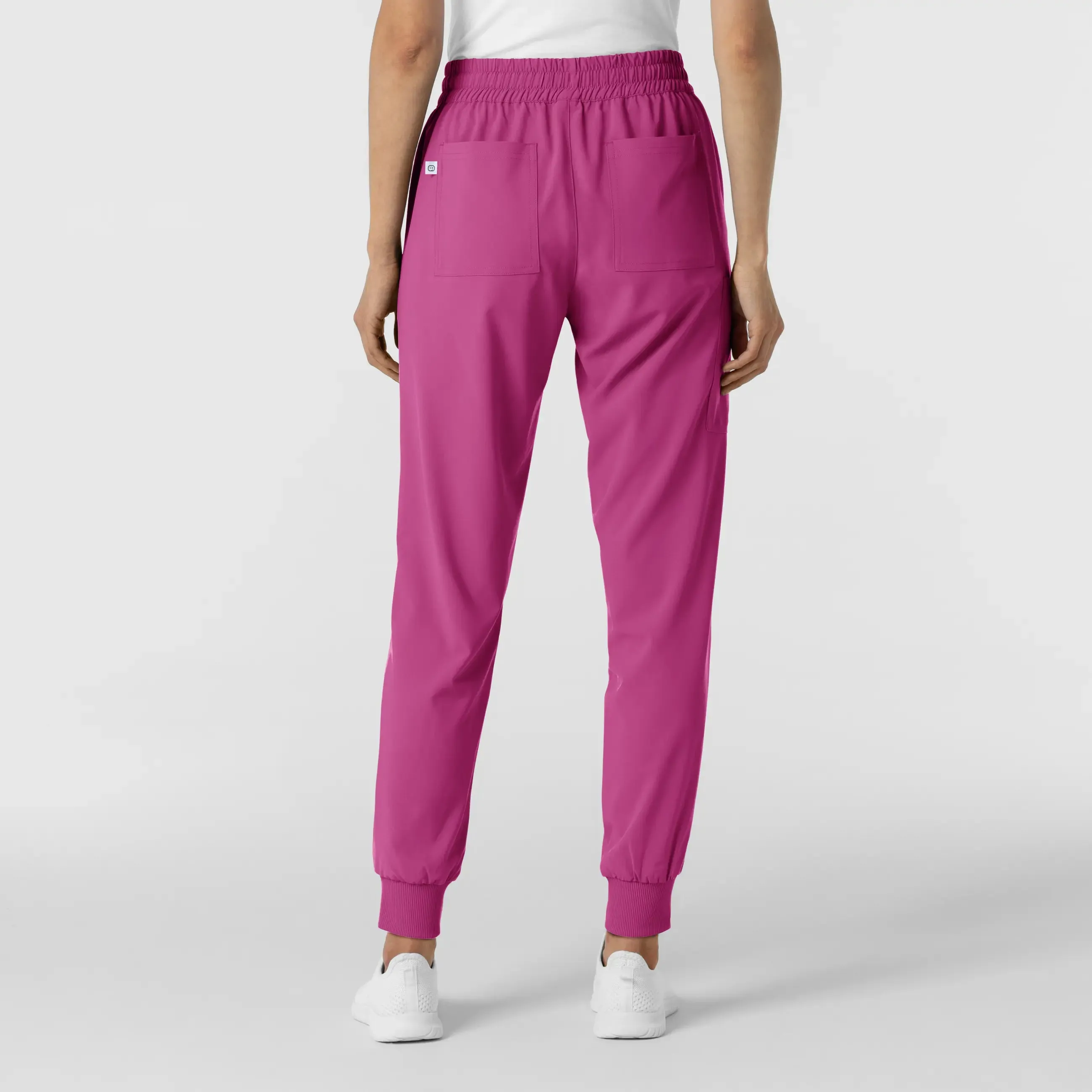 Wink Women's Jogger Scrub Pant - Raspberry