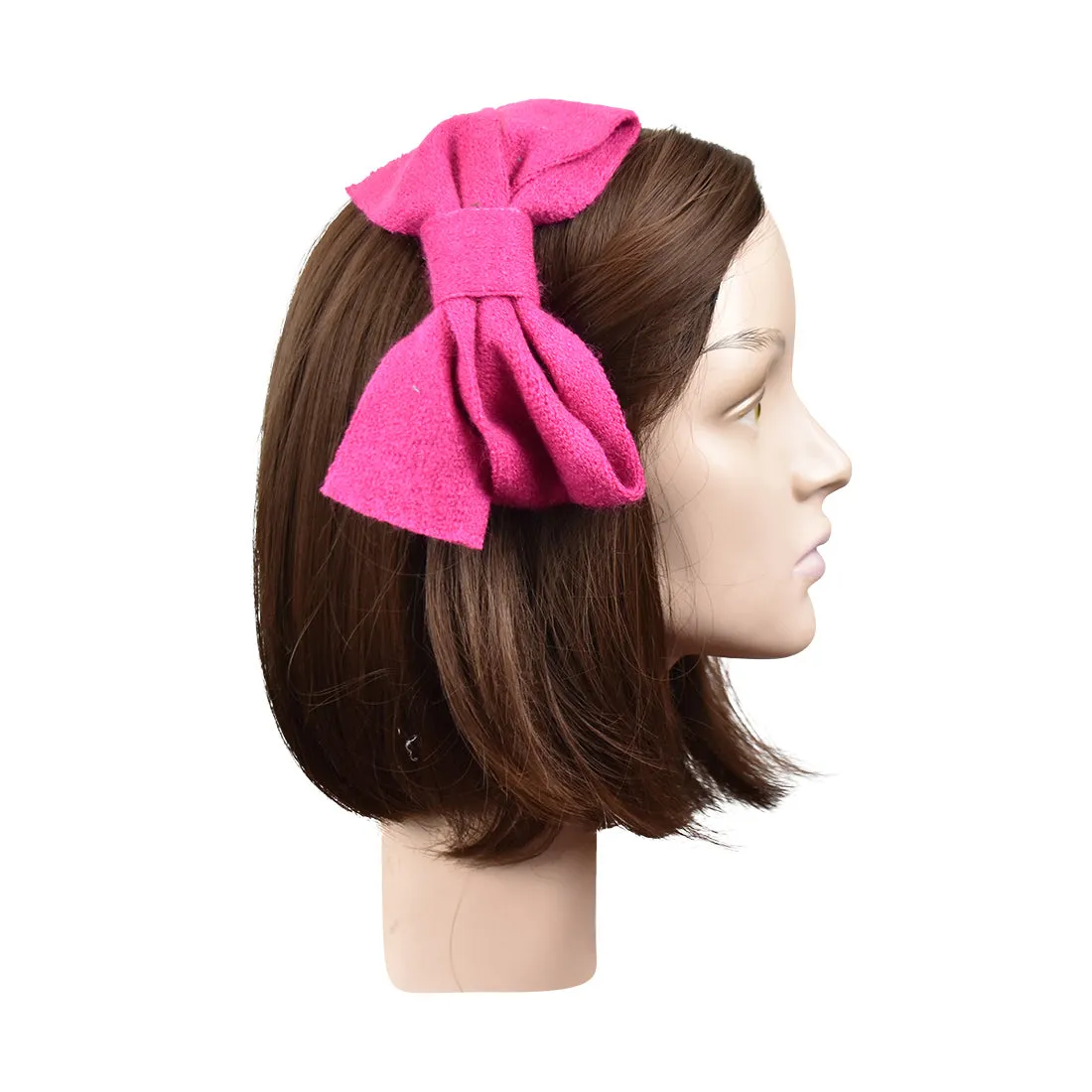 Wool Bow Headband