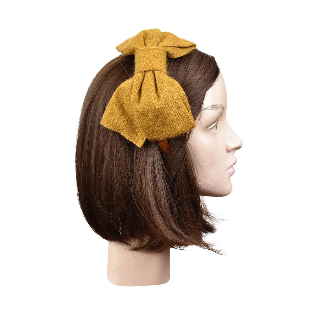 Wool Bow Headband