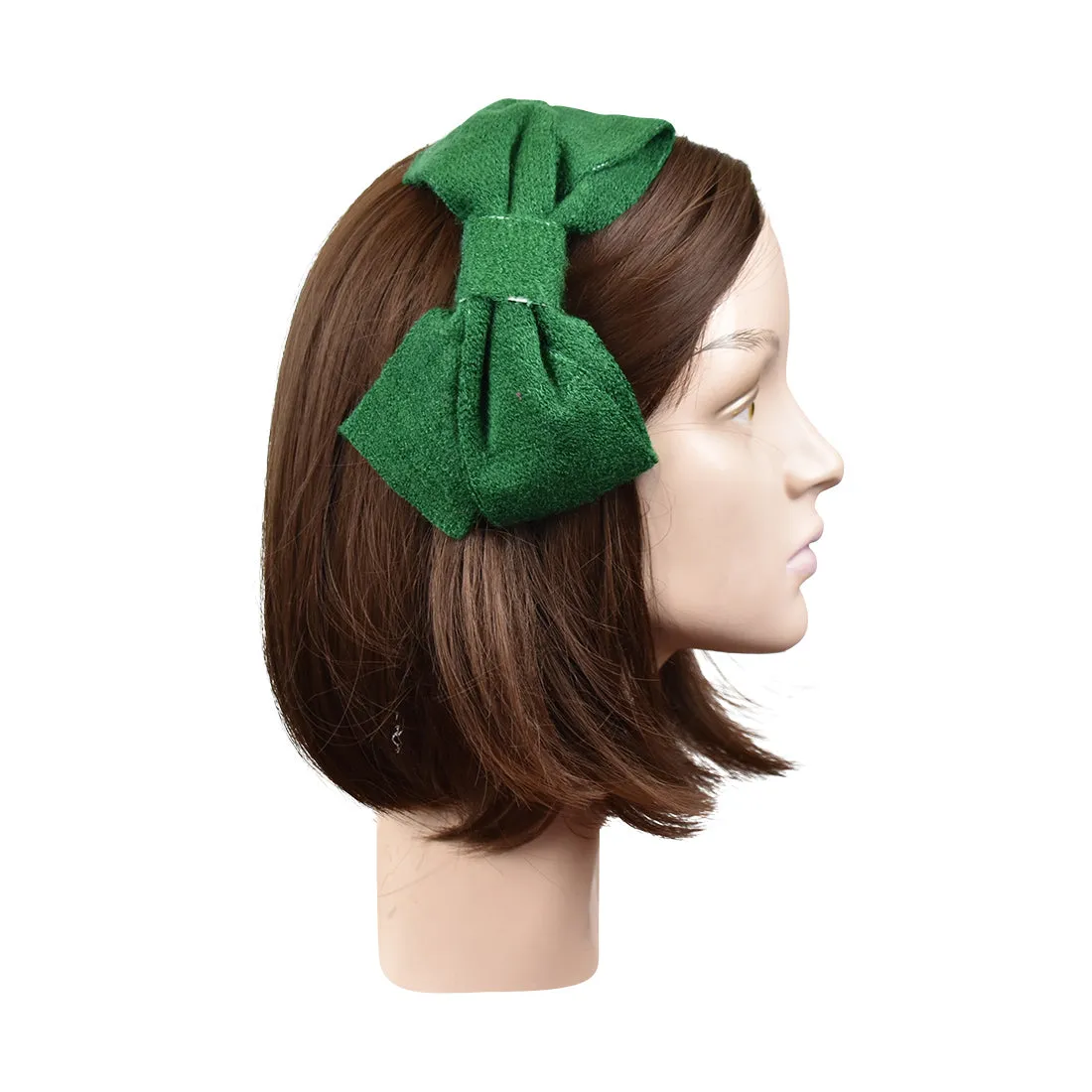 Wool Bow Headband