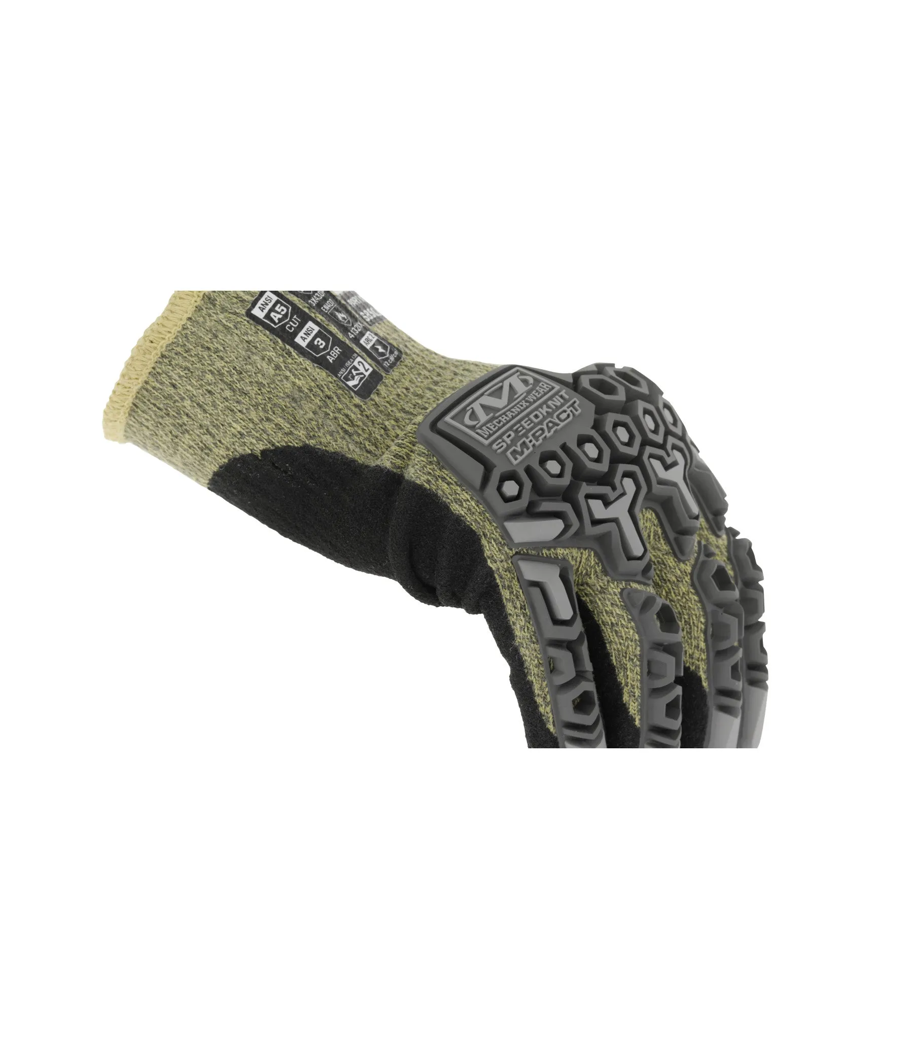 Work Gloves - Mechanix Wear SpeedKnit™ M-Pact® Arc Flash Coated-Knit Work Gloves, S85CJ06