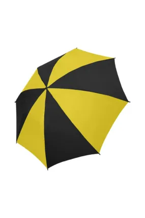 yel blk umb Semi-Automatic Foldable Umbrella (Model U05)