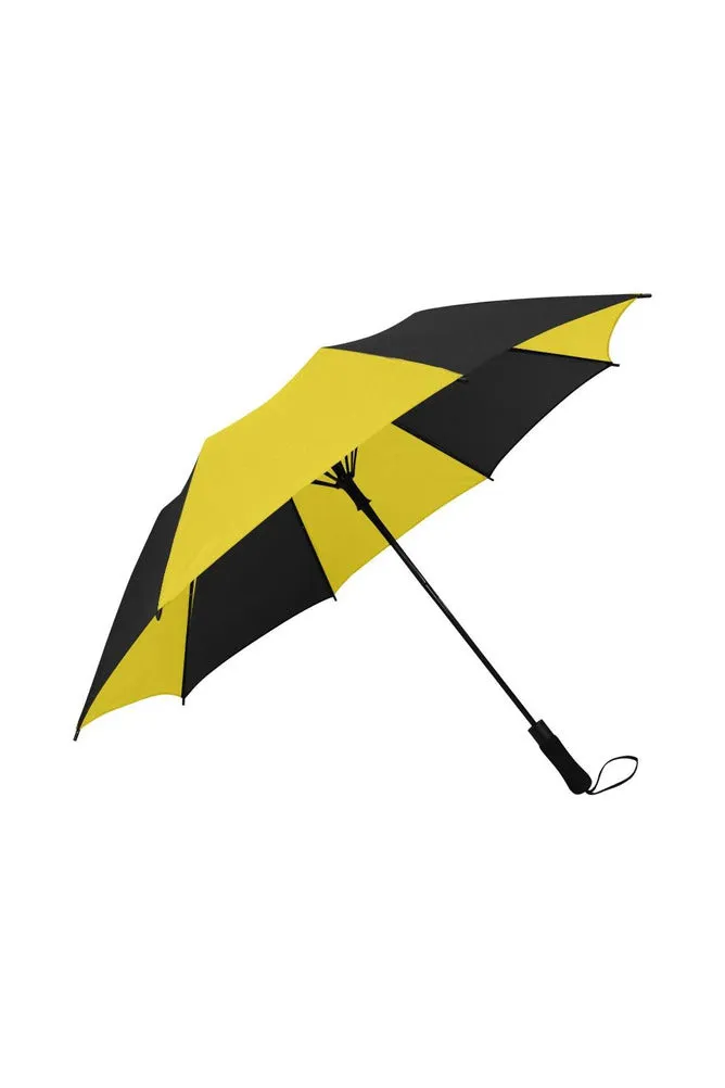 yel blk umb Semi-Automatic Foldable Umbrella (Model U05)